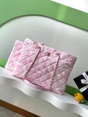 Bagsaaa Chanel Shopping Bag AS5429 Pink - 37cm