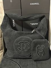 Bagsaaa Chanel Beachwear Set Black Cotton AAA938 - 1