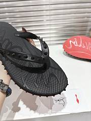 Bagsaaa Christian Loubotin Super Loubi Flip Black - 2
