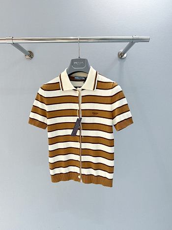 Bagsaaa Prada knitted polo top
