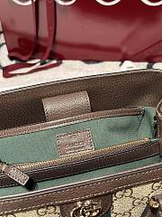 Bagsaaa Gucci Ophidia small tote bag 836840 beige & brown - 25.5cm - 4