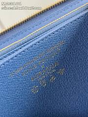 Bagsaaa M23161 LV x TM Zippy Wallet cherry denim - 19.5cm - 4