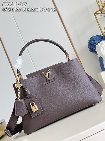 Bagsaaa LV M12927 Capucines MM Souple Chocolate Brown - 33cm