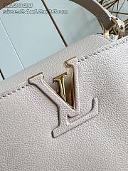 Bagsaaa LV M12929 Capucines MM Souple Greige - 33cm - 3