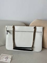 Bagsaaa Valentino Garavani Viva Superstar Medium Nappa Leather Shopping Bag black & white - 37cm - 4