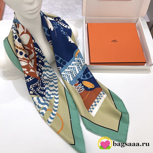 Bagsaaa Hermes Scarf 01 - 90cm - 1
