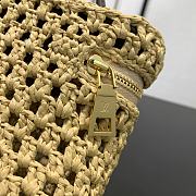 Bagsaaa LV M14303 Vanity Chain Pouch Raffia - 19cm - 4
