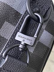 Bagsaaa LV M14919 Keepall Bandoulière 25 Damoflage  Black - 25cm - 3