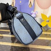 Bagsaaa LV M14681 Keepall Bandoulière 25 Blue - 25cm - 3