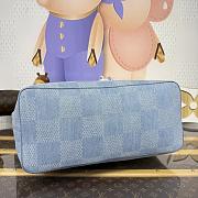Bagsaaa LV N00198 Nevereverfull Denim Blue - 60cm - 3