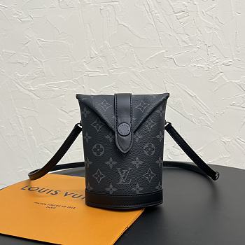 Bagsaaa LV M11613 Envelope Pouch Black - 18 cm