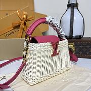 Bagsaaa LV M26005 Capucines Mini Pink - 21cm - 3
