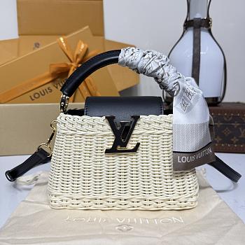 Bagsaaa LV M26003 Capucines Mini Black - 21cm