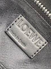Bagsaaa Loewe Small Puzzle Biker bag in shiny calfskin black - 24cm - 2
