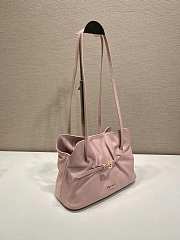 Bagsaaa Prada Small Prada Dada nappa leather bag 1BG586 light pink - 25cm - 3