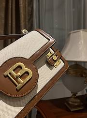 Bagsaaa Balmain Balmain cream Shoulder bag with logo - 24cm - 2