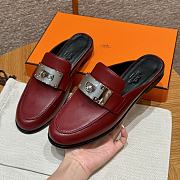 Bagsaaa Hermes Iota mule red - 2
