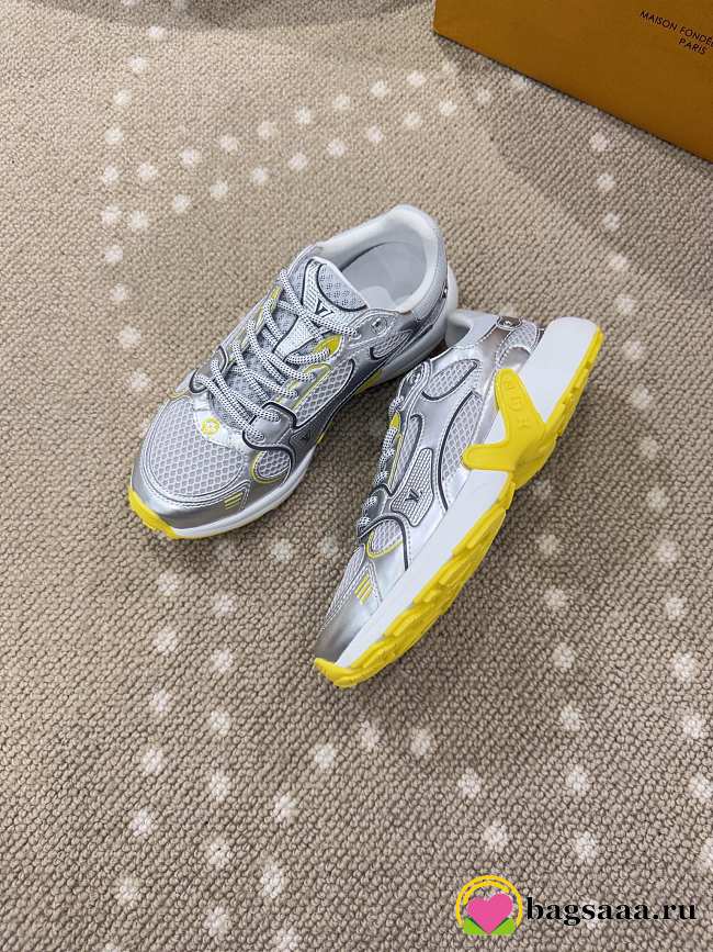 Bagsaaa LV Olympia Sneaker Silver/Yellow - 1