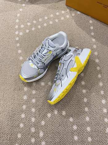 Bagsaaa LV Olympia Sneaker Silver/Yellow