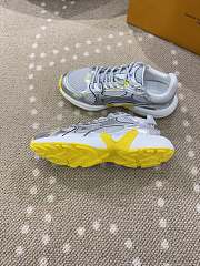 Bagsaaa LV Olympia Sneaker Silver/Yellow - 4
