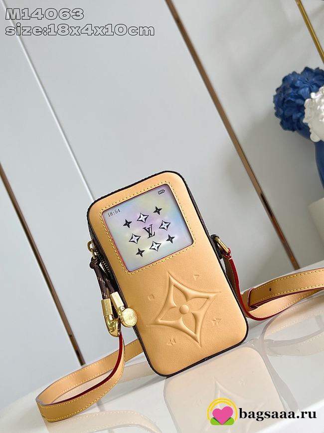 Bagsaaa LV M14063 Music Player Wearable Wallet - 18.5cm - 1