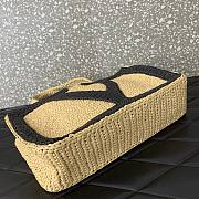 Bagsaaa Valentino Garavani Viva Superstar Medium Shopping Bag In Raffia - 37cm - 2