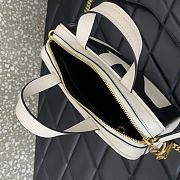 Bagsaaa Valentino Garavani Viva Superstar nappa leather handbag white - 23cm - 2