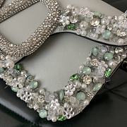 Bagsaaa Valentino Locò small shoulder bag with Swarovski crystals - 19cm - 4