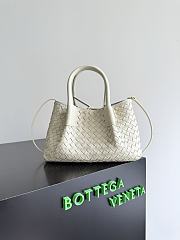 Bagsaaa Bottega Veneta Small Pinacoteca Tote 819004 Sea salt/ice - 24cm - 1
