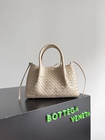 Bagsaaa Bottega Veneta Small Pinacoteca Tote 819004 beige - 24cm