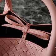 Bagsaaa Bottega Veneta Small Pinacoteca Tote 819004 pink - 24cm - 4
