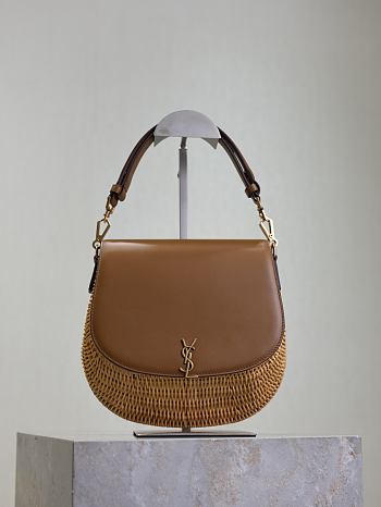 Bagsaaa YSL Mini VOLTAIRE top handle bag in osier 838062 - 22cm