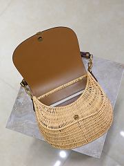Bagsaaa YSL Mini VOLTAIRE top handle bag in osier 838062 - 22cm - 3