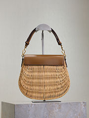 Bagsaaa YSL Mini VOLTAIRE top handle bag in osier 838062 - 22cm - 2