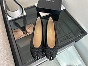 Bagsaaa Chanel Ballet flats Back Lambskin & Patent Calfskin G02819 - 1