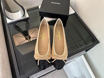 Bagsaaa Chanel Ballet flats Beige Back Lambskin G02819