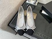 Bagsaaa Chanel Ballet flats silver & black - 3