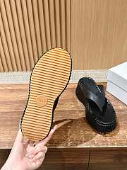 Bagsaaa Chloe Nama wedge slide black 8cm - 2