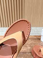 Bagsaaa Chloe Nama wedge slide Ochre 8cm - 2