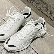 Bagsaaa Chanel Sneakers G46609 White & Black Calfskin & Suede - 2