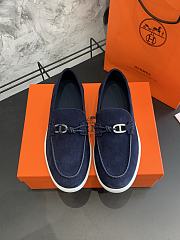 Bagsaaa Hermes Ignacio loafer navy blue - 1