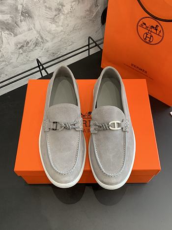 Bagsaaa Hermes Ignacio loafer gray
