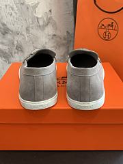 Bagsaaa Hermes Ignacio loafer gray - 4