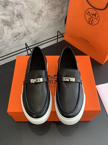 Bagsaaa Hermes Game slip-on sneaker black