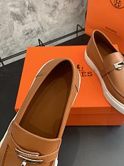Bagsaaa Hermes Game slip-on sneaker brown - 3