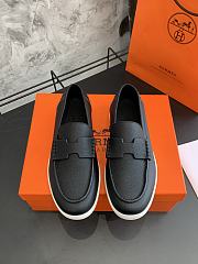 Bagsaaa Hermes Job loafer black - 1