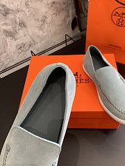 Bagsaaa Hermes Julian loafer gray - 4