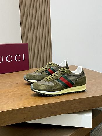 Bagsaaa Gucci Re-Motion sneaker dark green
