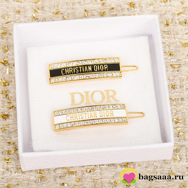 Bagsaaa Dior Night Code Barrette set 2 items - 1