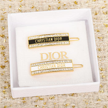 Bagsaaa Dior Night Code Barrette set 2 items